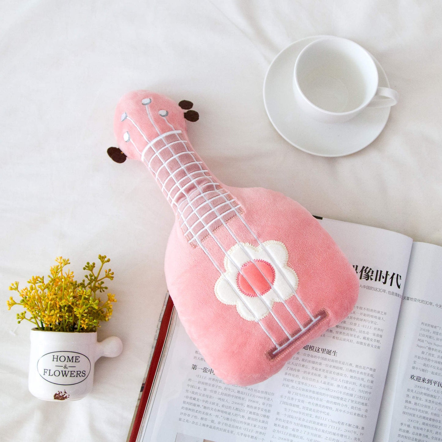 Lovely Flower Cat for Children's Toy-1