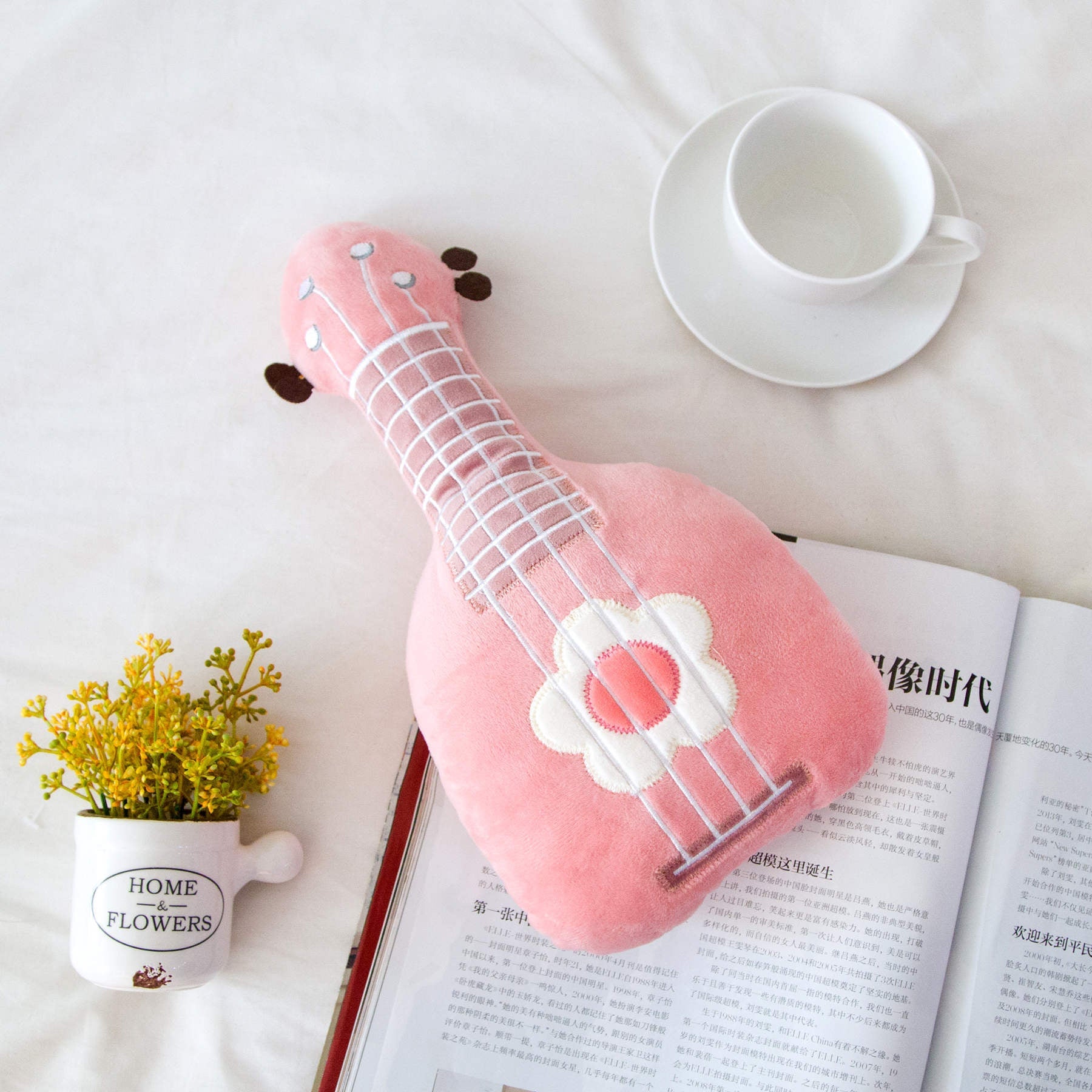Lovely Flower Cat for Children's Toy-1